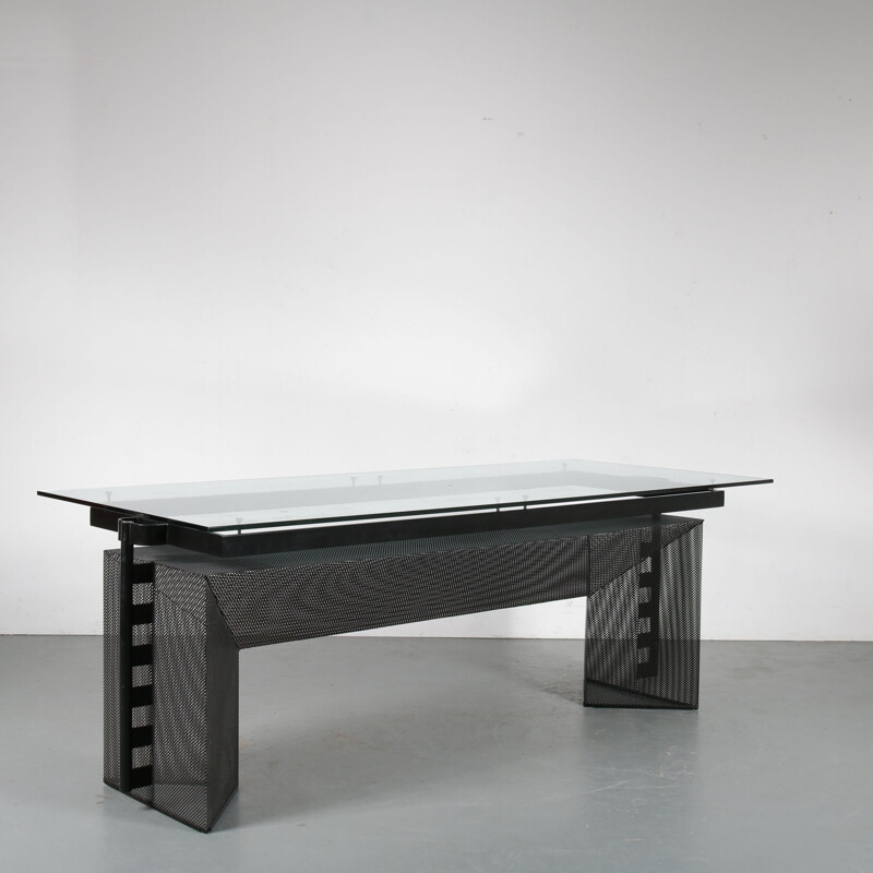Vintage dining table by Mario Botta for Alias, Italy, 1980