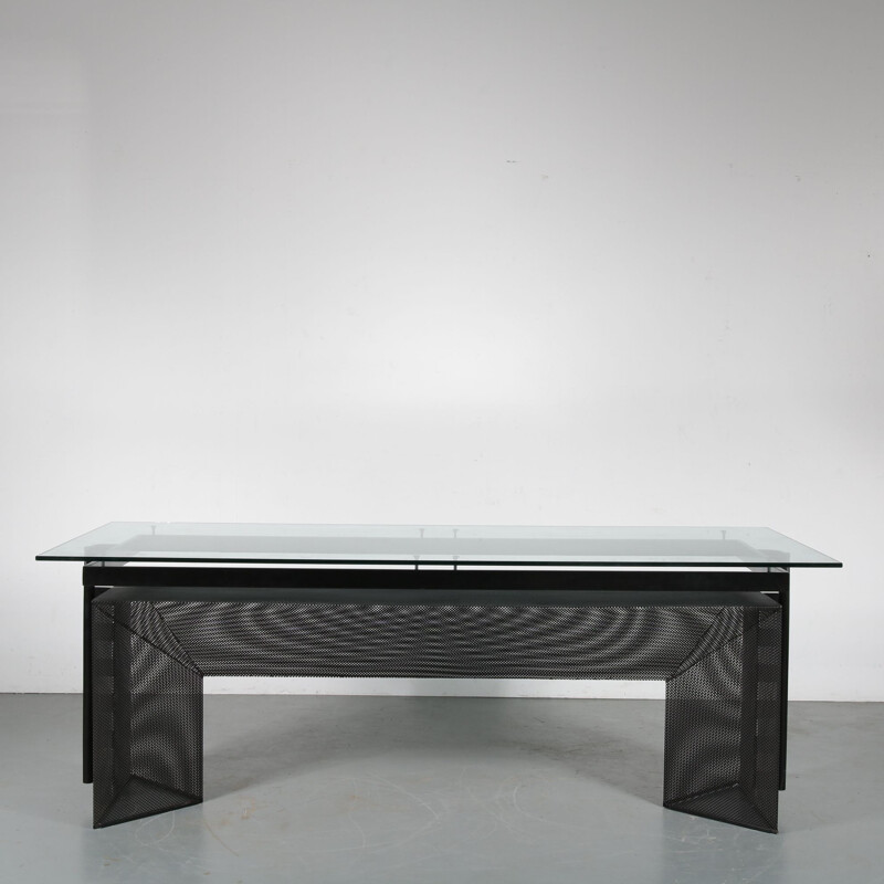 Vintage dining table by Mario Botta for Alias, Italy, 1980