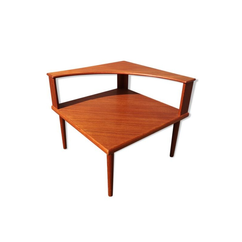 Vintage Scandinavian teak coffee table by Alf Svensson and Yngvar Sandström