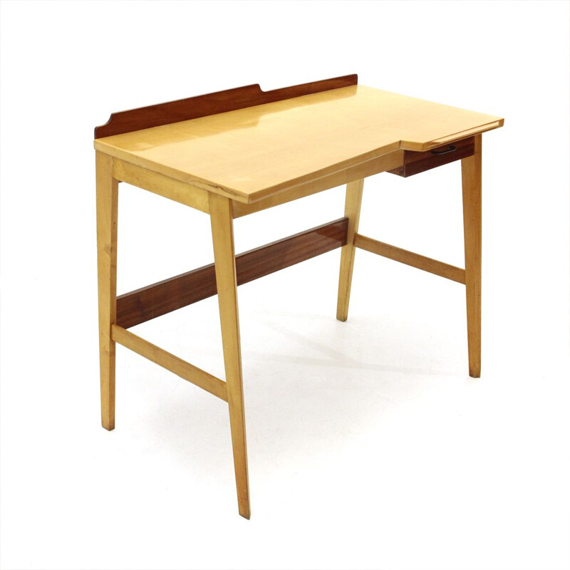 Vintage irregular desk, 1950s