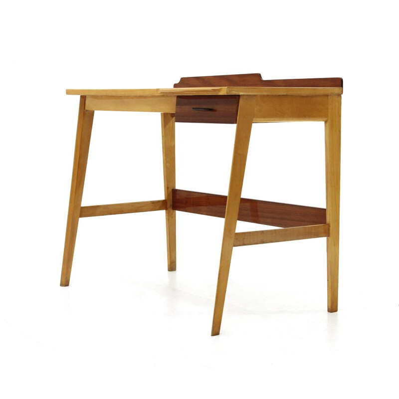 Vintage irregular desk, 1950s