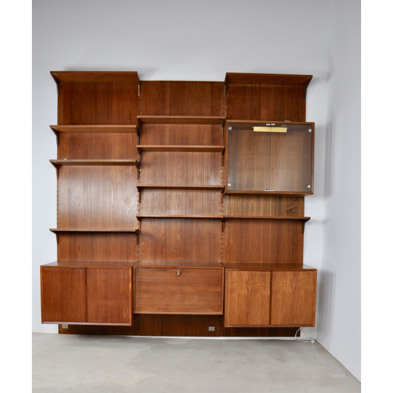 Mueble alto Vintage Royal System de Poul Cadovuis, 1960