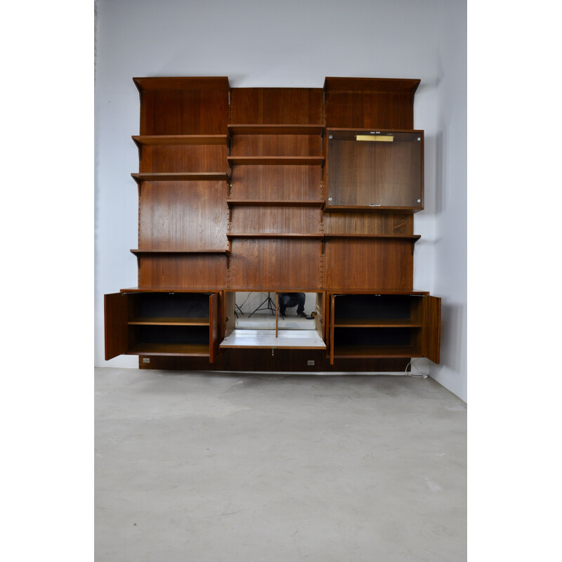 Vintage wall unit Royal System by Poul Cadovuis, 1960