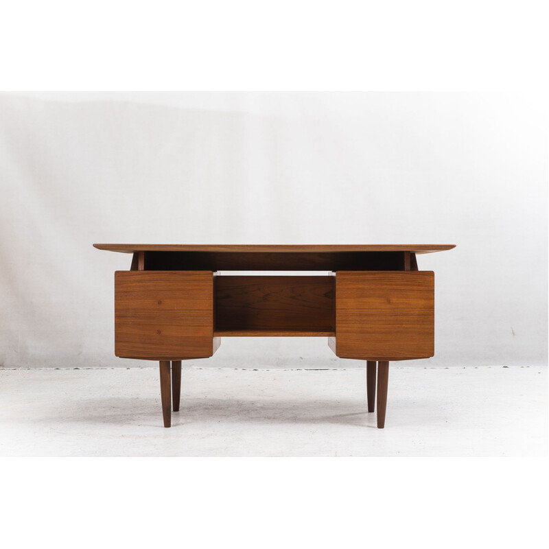 Vintage teak desk, 1960s