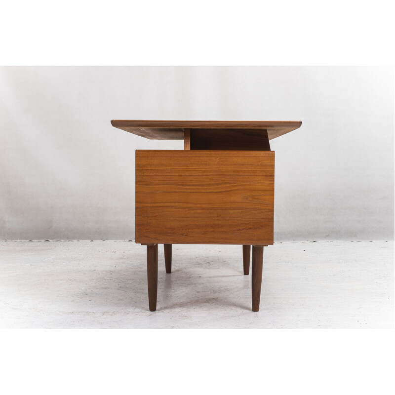 Vintage teak desk, 1960s