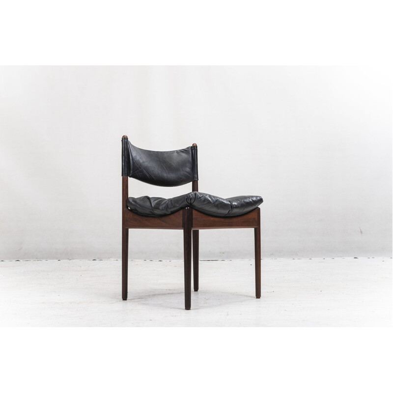 Vintage rosewood chairs by Kristian Solmer Vedel