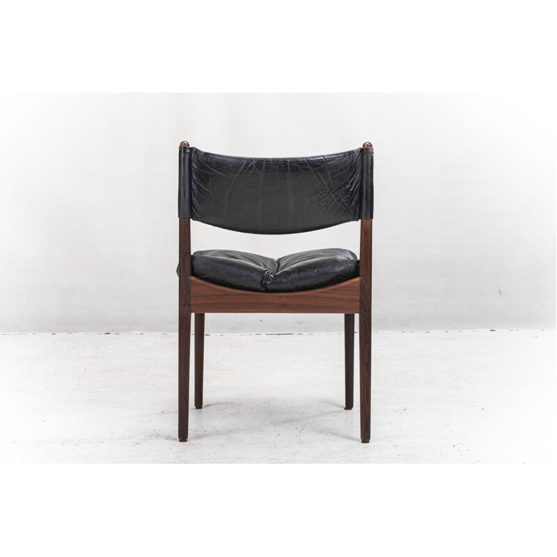 Vintage rosewood chairs by Kristian Solmer Vedel