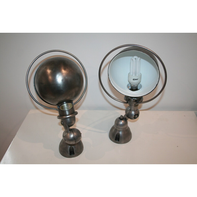 Lampe à poser Jieldé industrielle, Jean-Louis DOMECQ - 1950