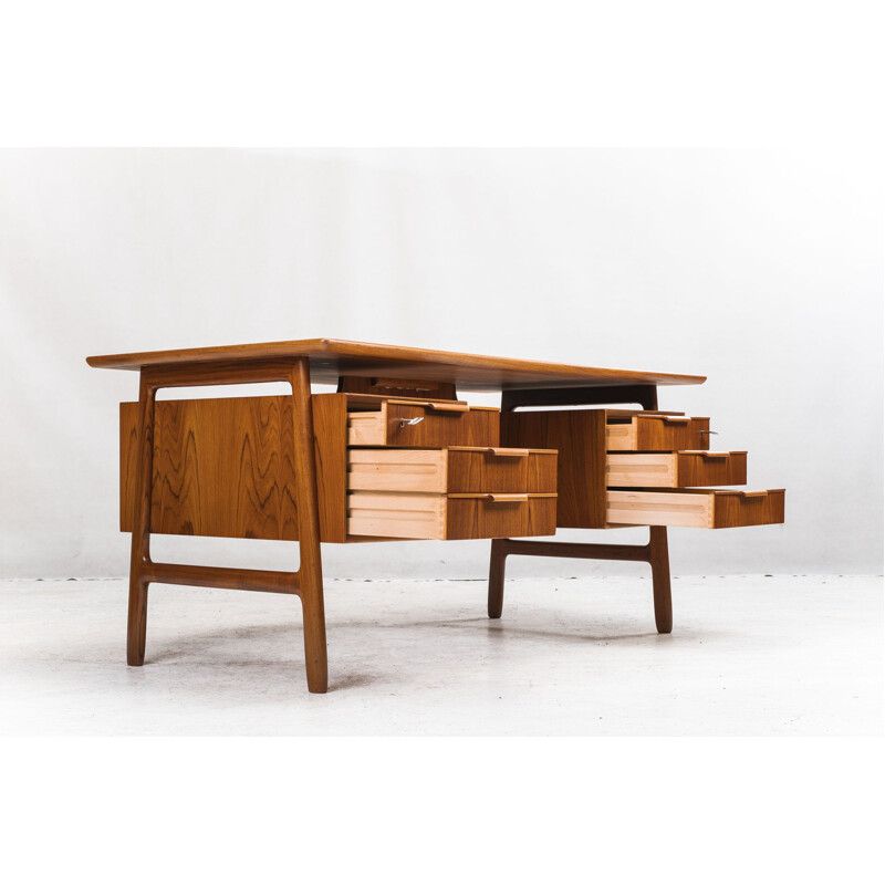 Vintage model 75 desk from Omann Jun, 1960s