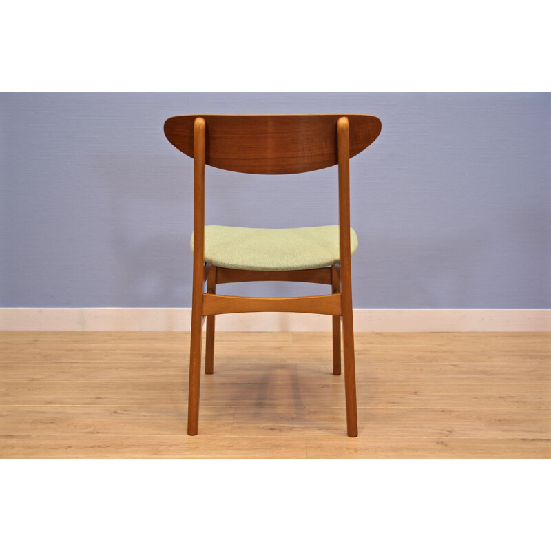 Set of 4 vintage Danish dining chairs in teak by Falsled Møbelfabrik, 1960s