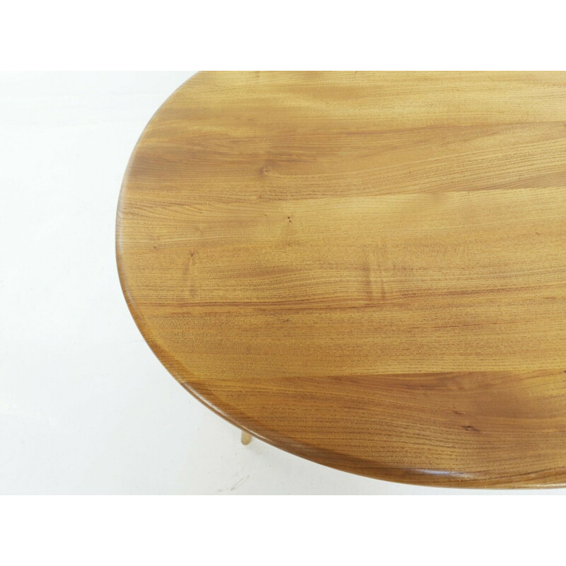 Vintage Ercol Windsor elm & beech coffee table