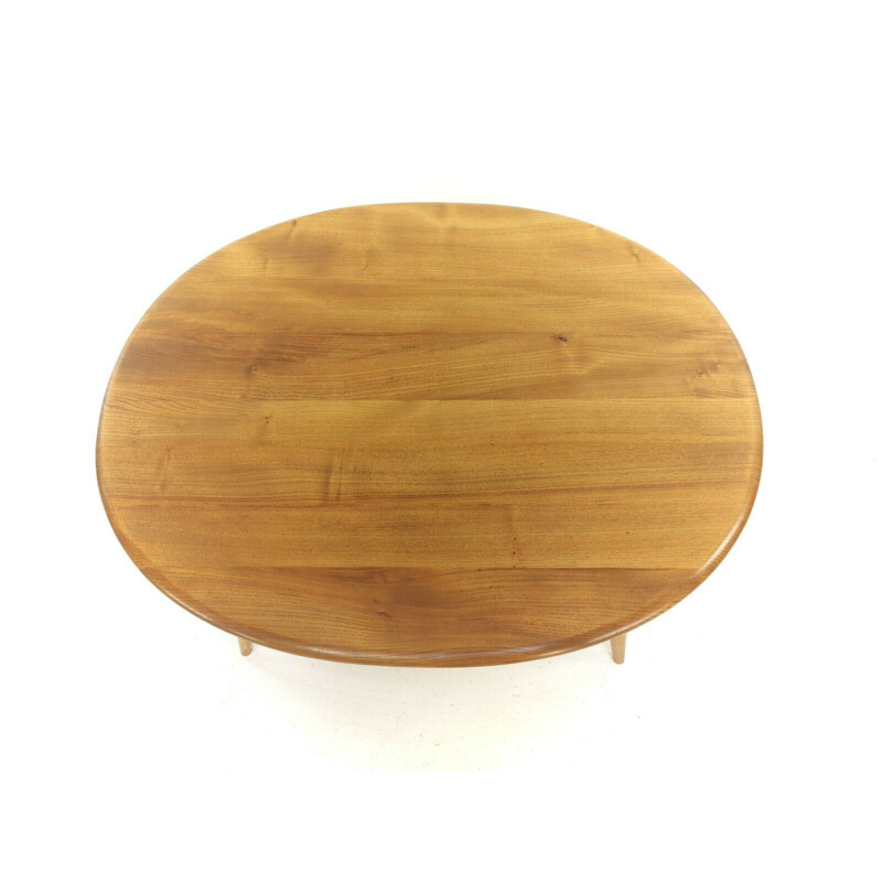 Vintage Ercol Windsor elm & beech coffee table