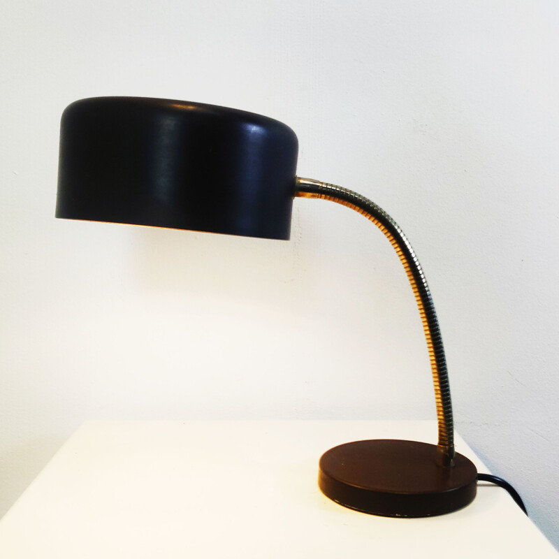 Vintage bureaulamp van Hoogervorst voor Anvia Almelo