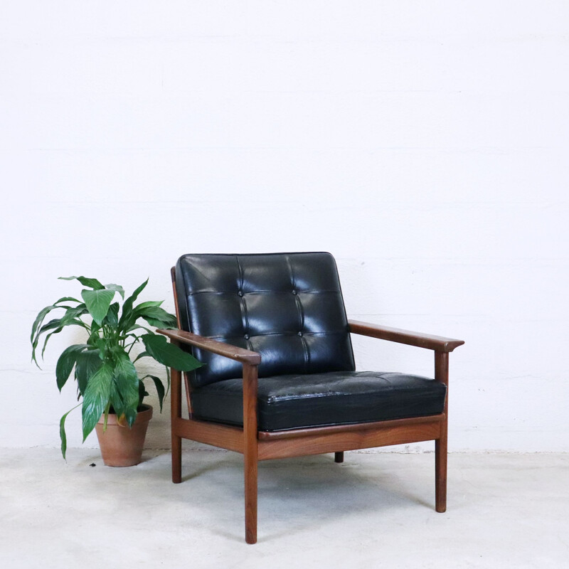 Vintage teak armchair, Sweden, 1960