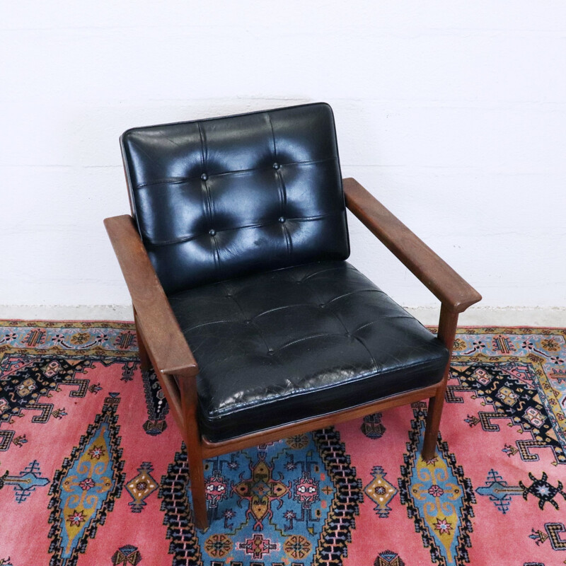 Vintage teak armchair, Sweden, 1960