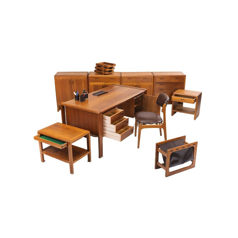 Danish vintage office Set, 1960s