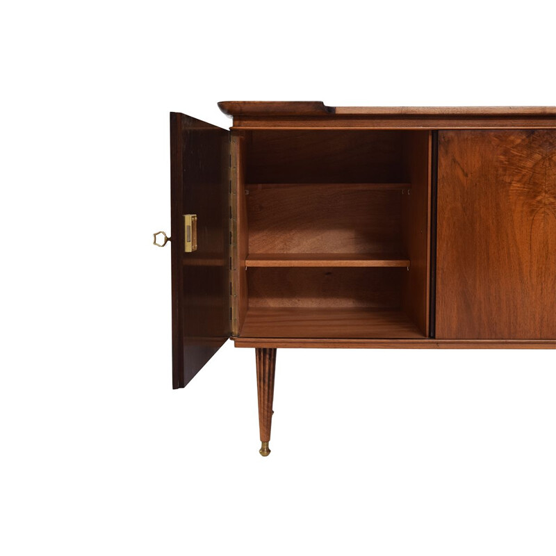 Walnut vintage sideboard by A.A. Patijn for Zijlstra Joure