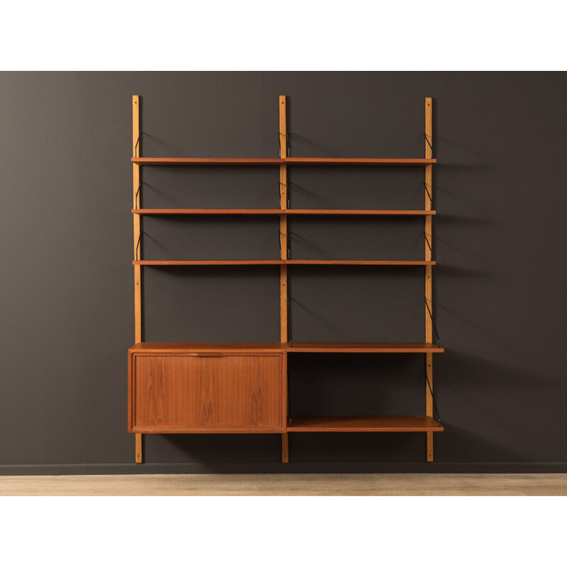 Vintage wall shelving system by Poul Cadovius, 1960