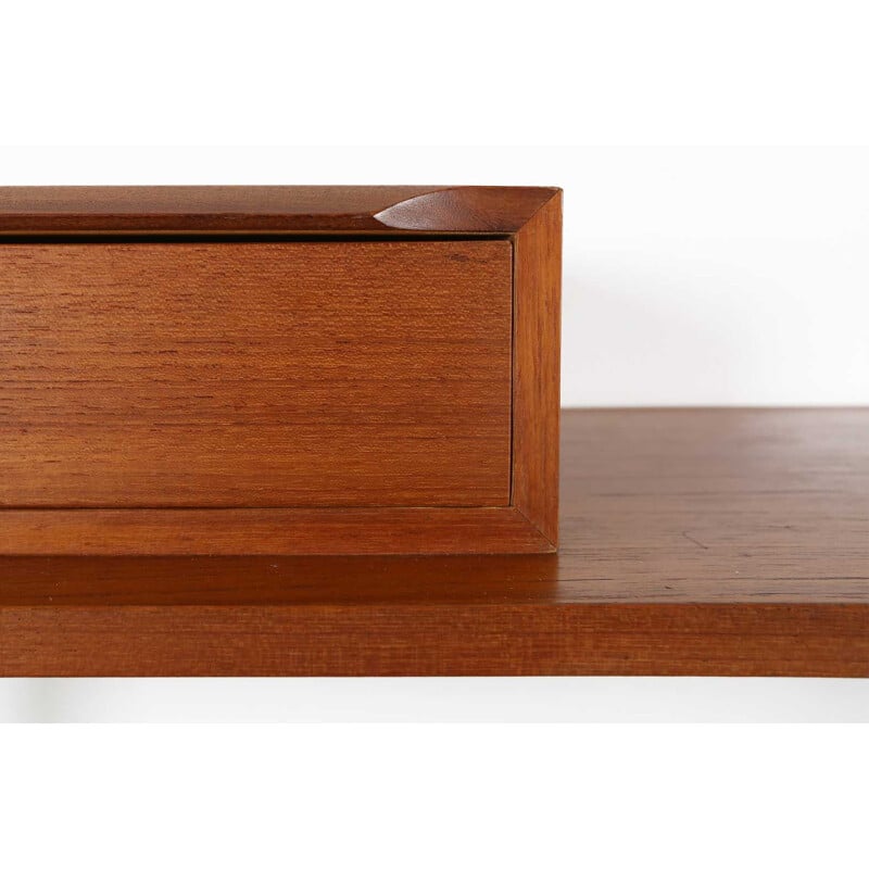 Table console vintage avec tiroir