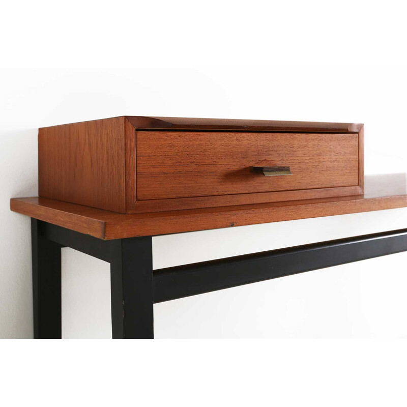 Table console vintage avec tiroir