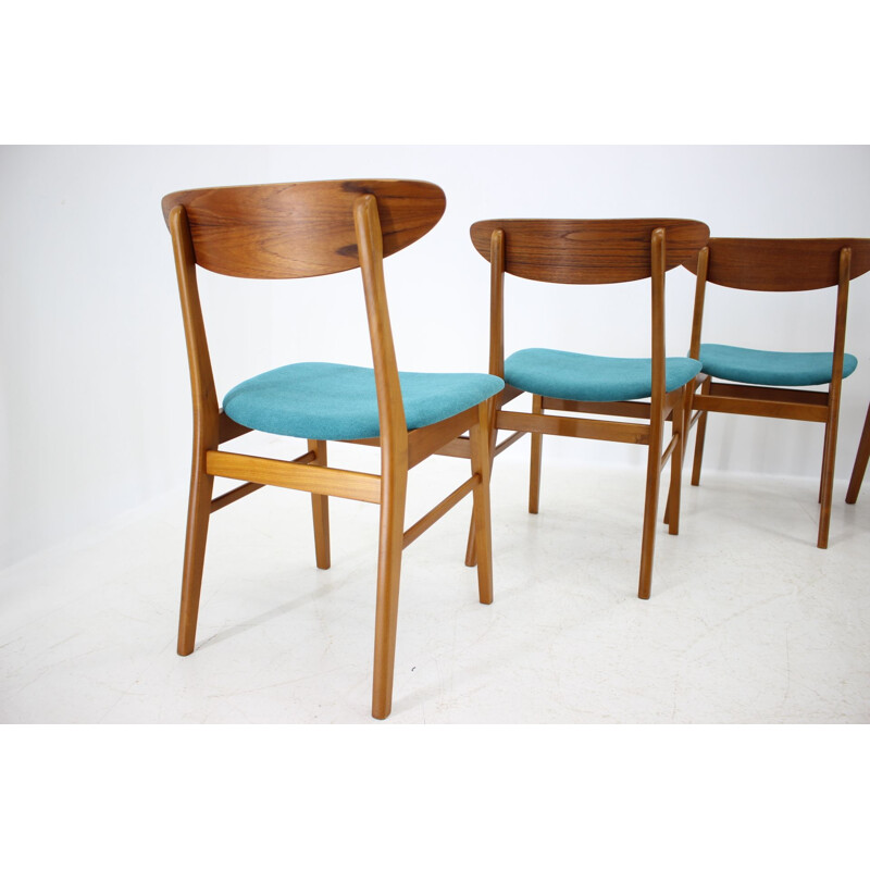 Suite de 6 chaises de salle à manger modèle 210r de Thomas Harlev, Danemark