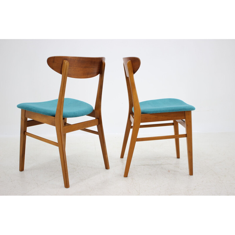 Set of 6 dining chairs model 210r by Thomas Harlev, Denmark