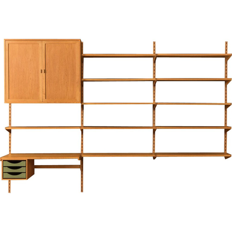 Vintage wall shelving system by Kai Kristiansen, 1960