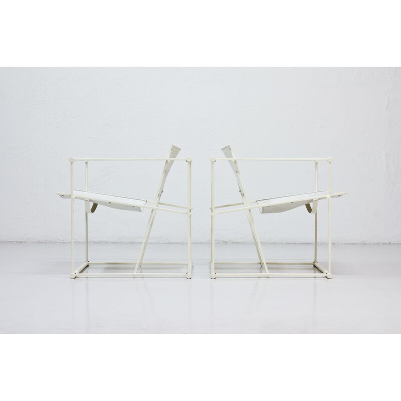 Pair of vintage FM61 armchairs by Radboud Van Beekum for Pastoe, 1980s