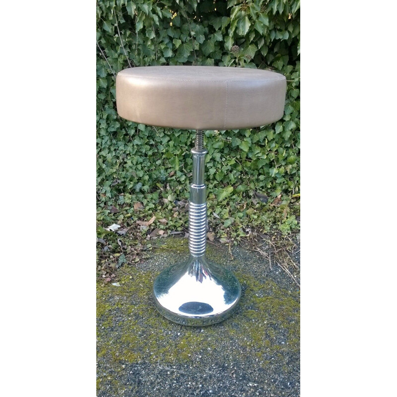 Vintage industrial stool, 1970