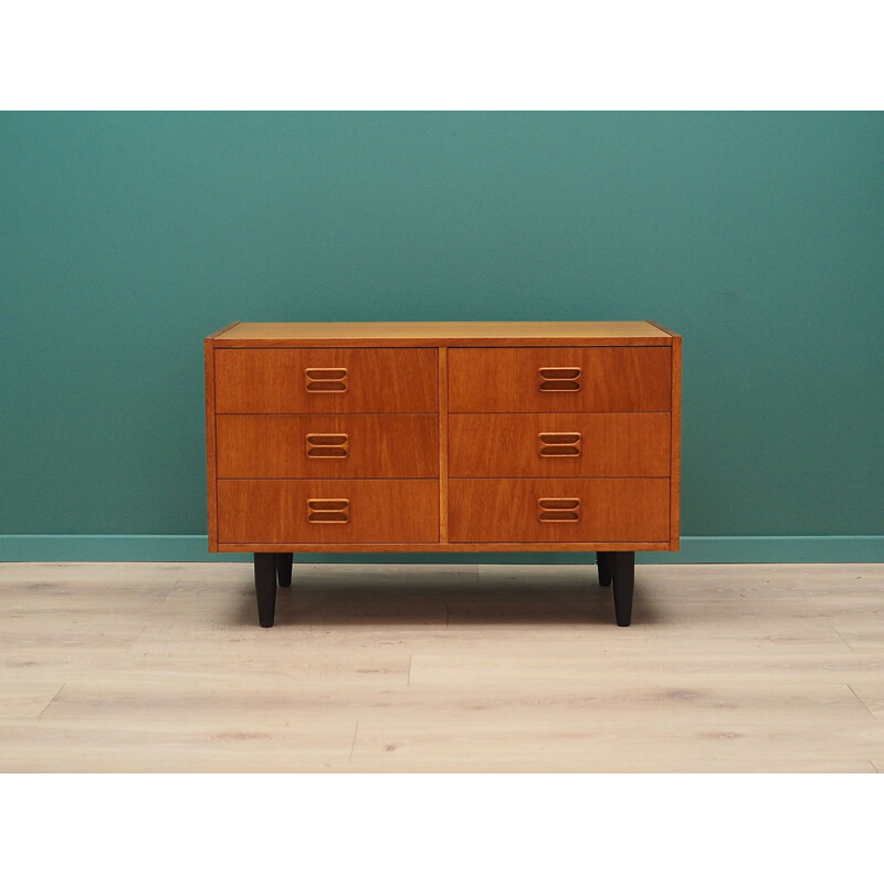 Teak vintage chest of drawers, 1970