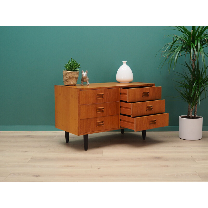 Teak vintage chest of drawers, 1970