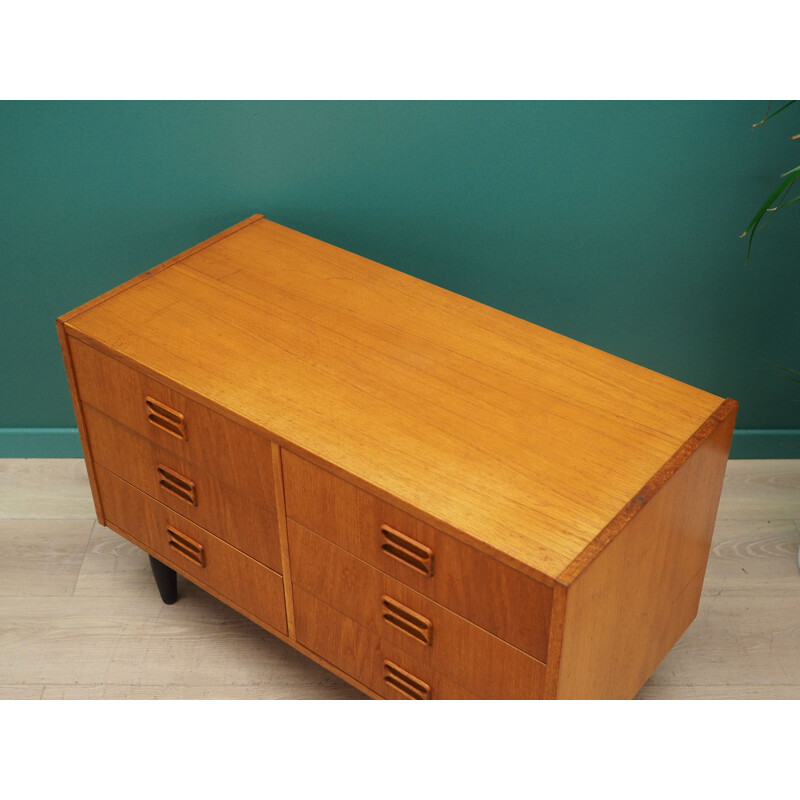 Teak vintage chest of drawers, 1970