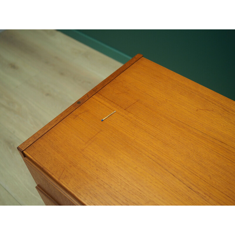 Teak vintage chest of drawers, 1970