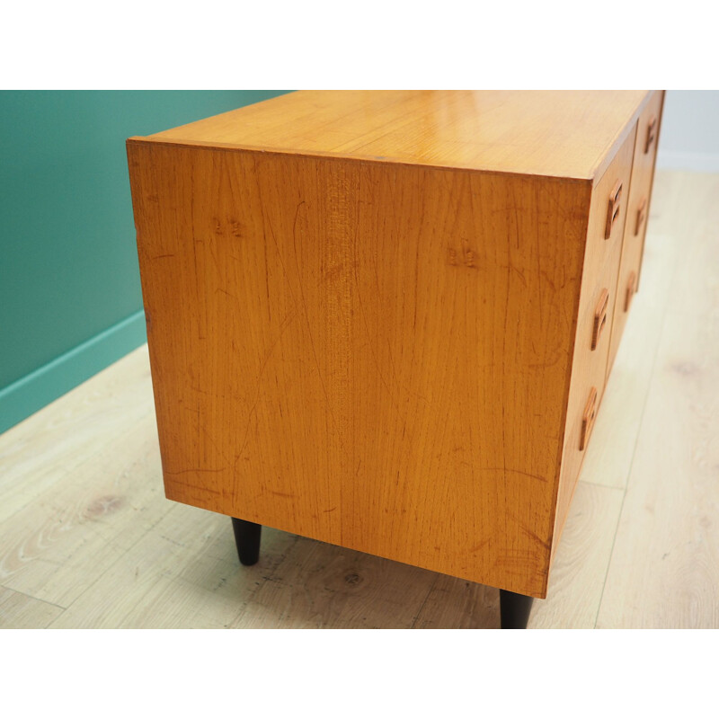 Teak vintage chest of drawers, 1970