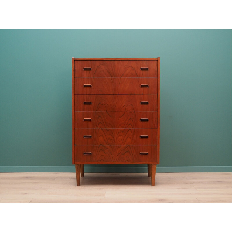 Teak vintage chest of drawers, 1970