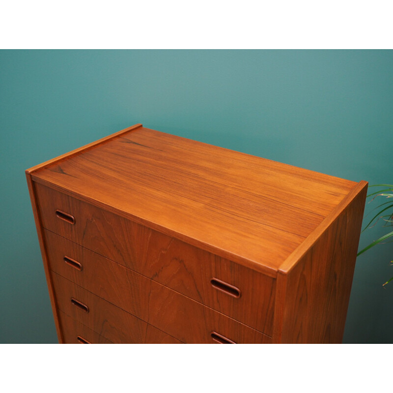Teak vintage chest of drawers, 1970