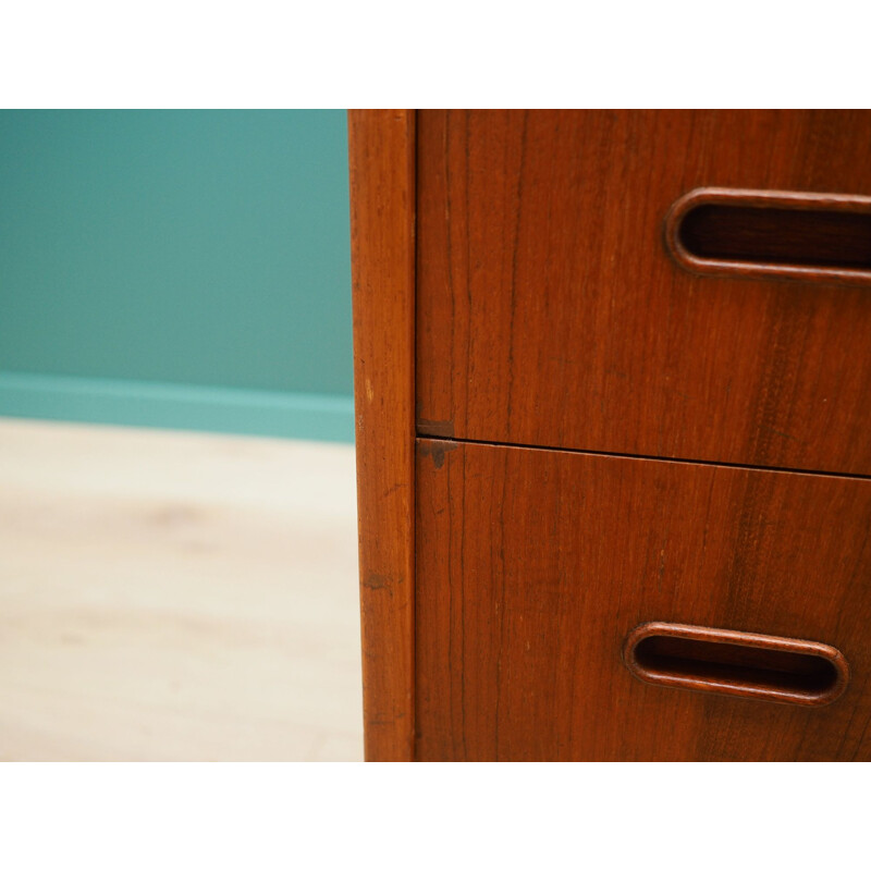 Teak vintage chest of drawers, 1970