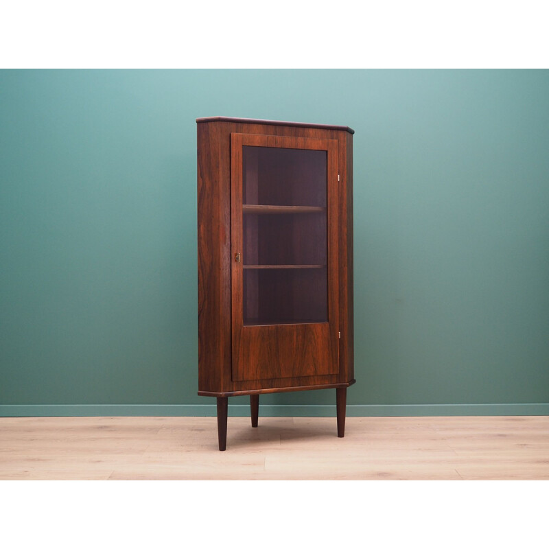 Vintage corner cabinet by Verner Pedersen, 1970