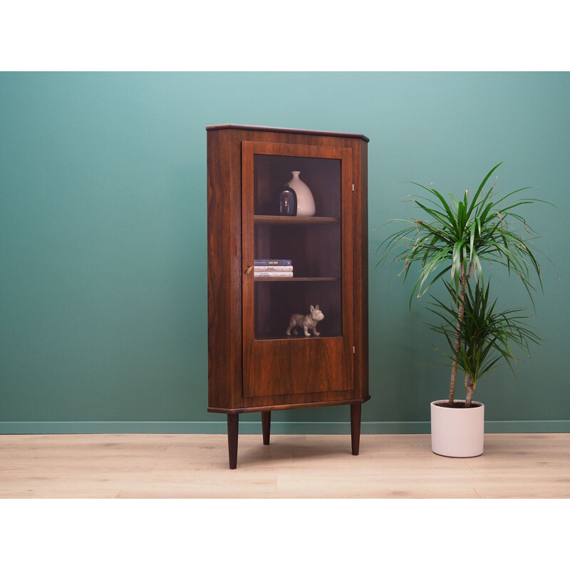 Vintage corner cabinet by Verner Pedersen, 1970