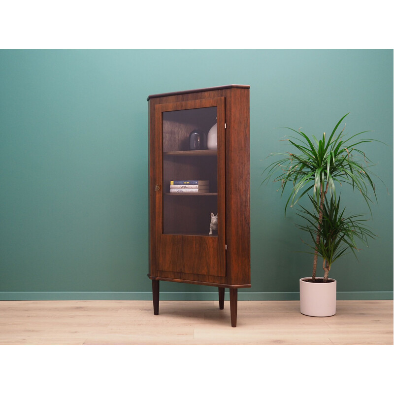 Vintage corner cabinet by Verner Pedersen, 1970