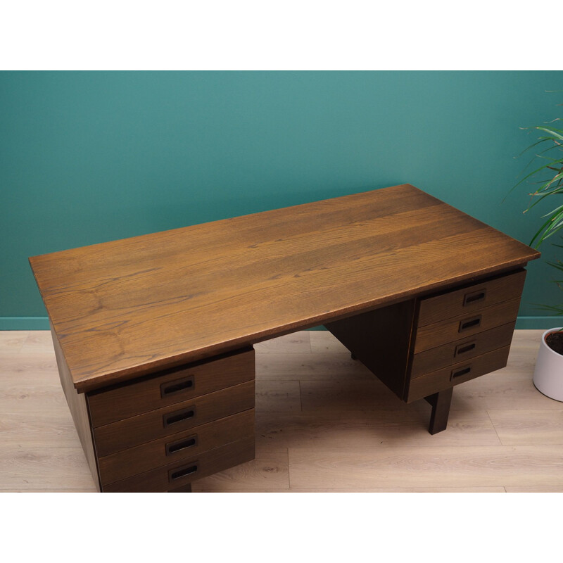 Oak vintage desk, 1970