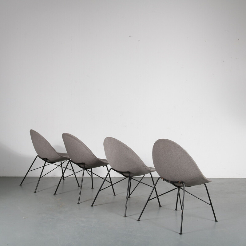 Vintage Czech side chair by Miroslav Navratil fir Český Nábytek, 1950s 