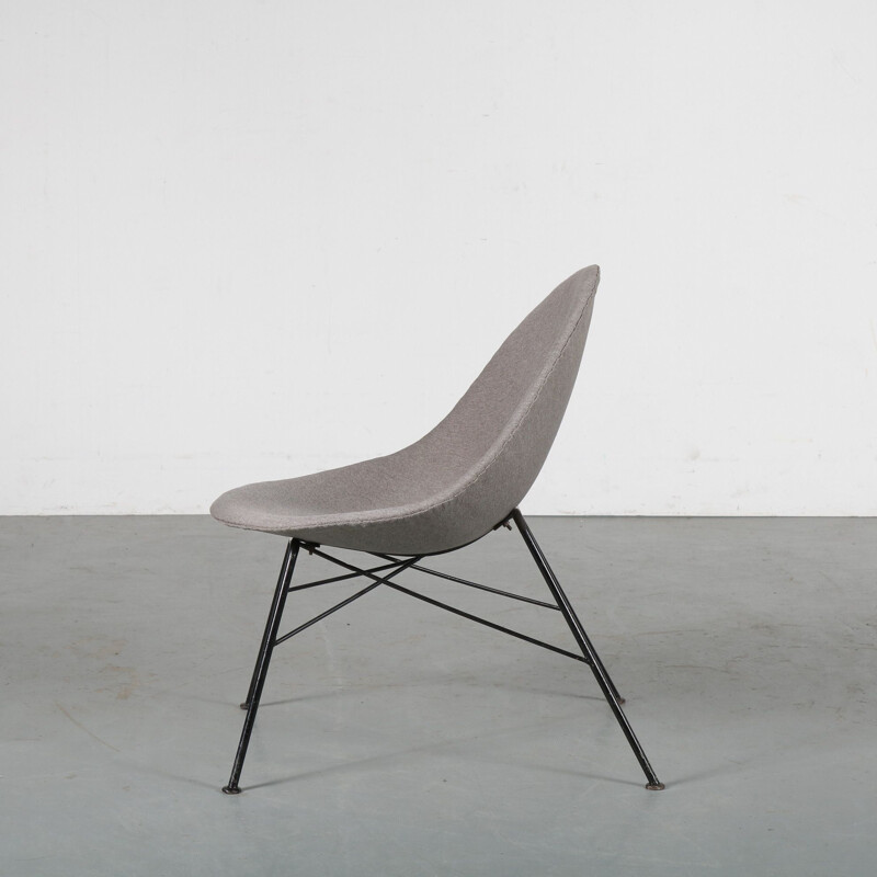 Vintage Czech side chair by Miroslav Navratil fir Český Nábytek, 1950s 