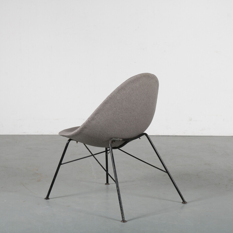 Vintage Czech side chair by Miroslav Navratil fir Český Nábytek, 1950s 