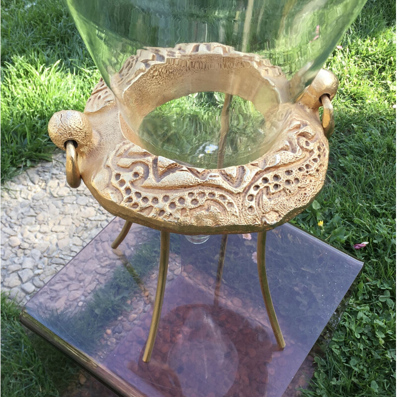 Vase vintage en pierre casenove