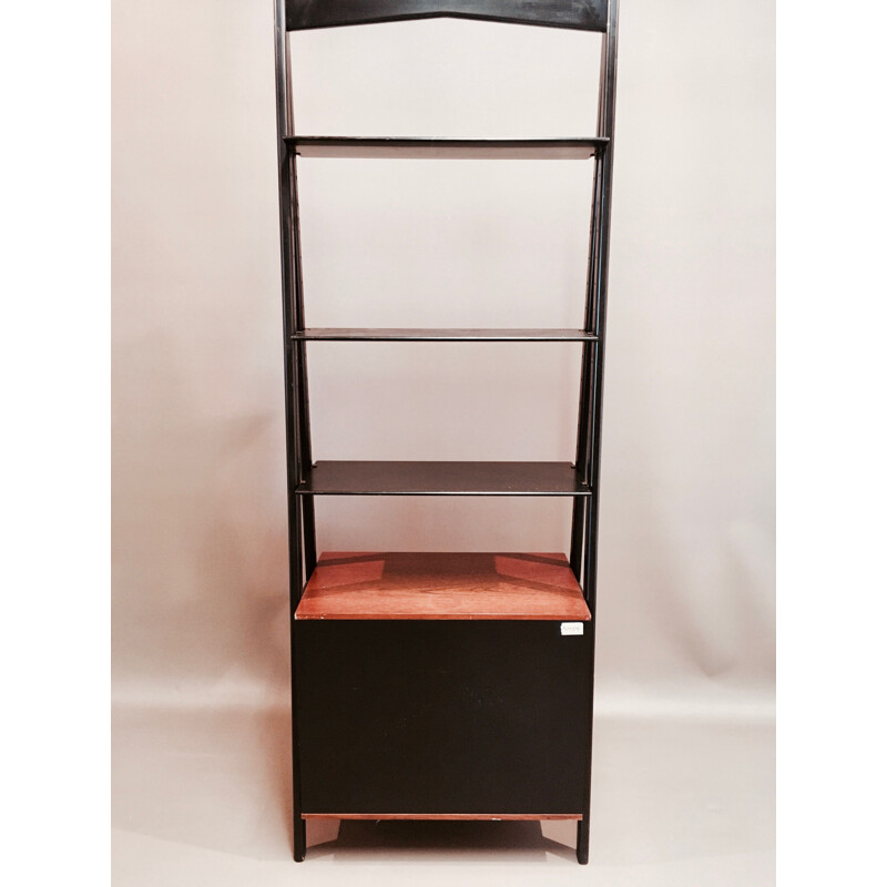 Modular bookcase Scandinavian Design 1950