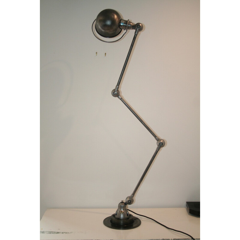 Jielde industrial stand lamp with 3 arms, Jean-Louis DOMECQ - 1950s 