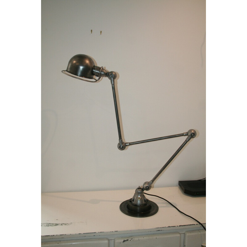 Jielde industrial stand lamp with 3 arms, Jean-Louis DOMECQ - 1950s 