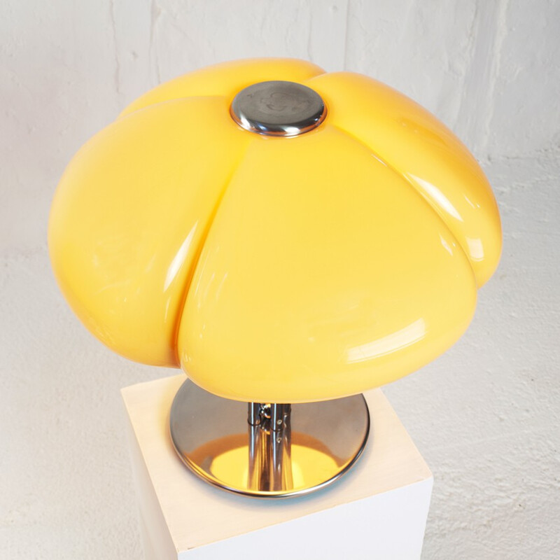 Guzzini "Quadrifoglio" metal and plastic lamp, Gae AULENTI - 1970s