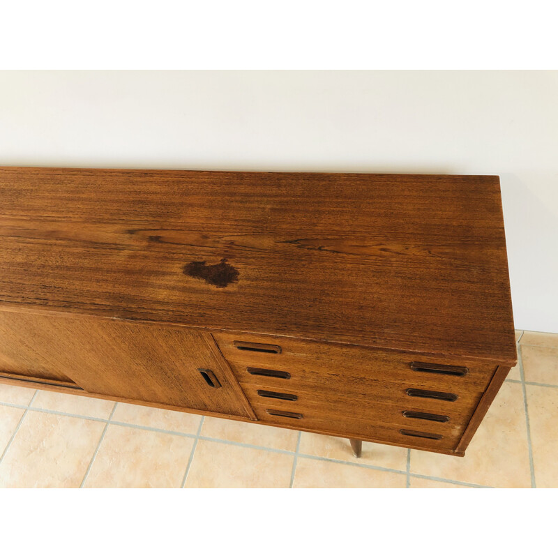 Vintage scandinavian teak sideboard, 1960